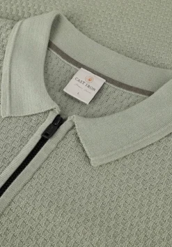 groene cast iron polo long sleeve polo cotton modal