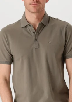 groene cast iron polo short sleeve polo fine pique essential