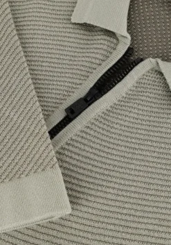 groene cast iron polo short sleeve polo regular fit cotton modal