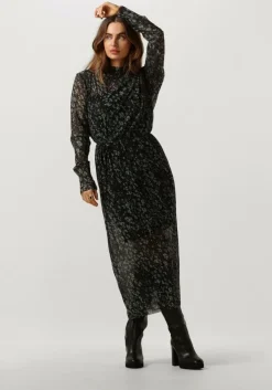 groene catwalk junkie midi jurk dr mary mesh