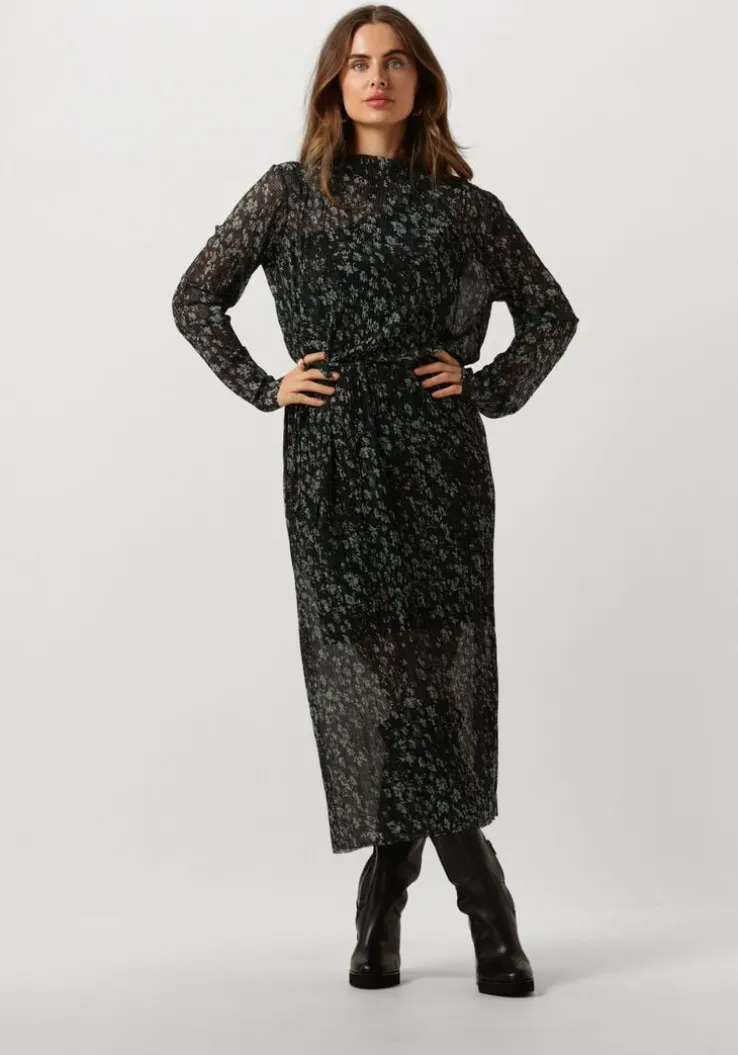 groene catwalk junkie midi jurk dr mary mesh