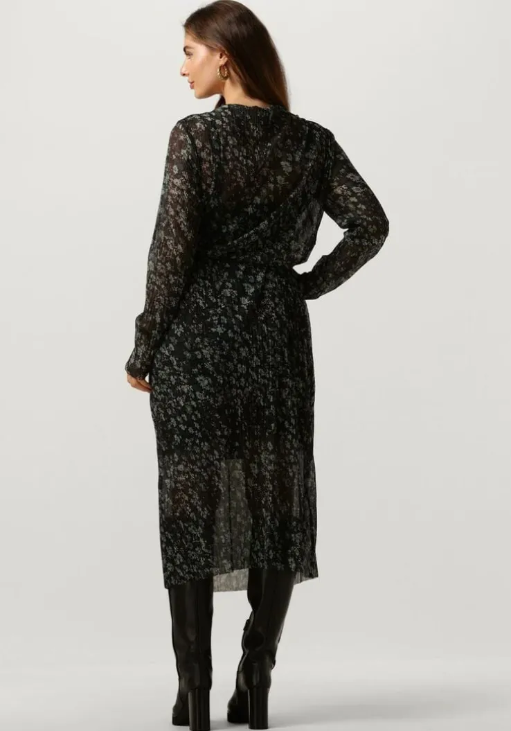 groene catwalk junkie midi jurk dr mary mesh