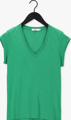 groene cc heart t-shirt basic v-neck t-shirt
