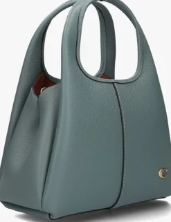 groene coach schoudertas lana