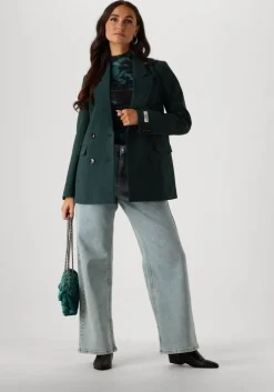 groene colourful rebel blazer rikki uni double breasted blazer