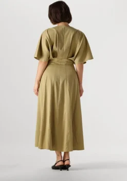 groene copenhagen muse midi jurk vianna dress