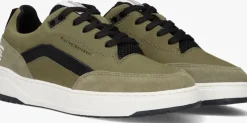 groene cycleur de luxe lage sneakers backflip
