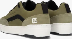 groene cycleur de luxe lage sneakers backflip