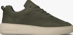 groene cycleur de luxe lage sneakers dr7