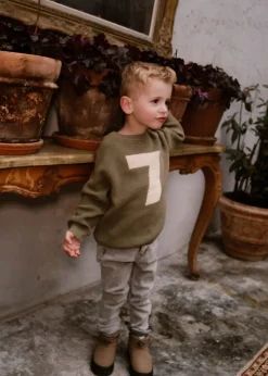 groene daily7 trui knitted sweater dialy7