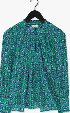 groene dea kudibal blouses beatrice ns (co) - tunic with volume sleeves