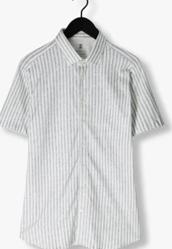 groene desoto casual overhemd desoto kent 1/2