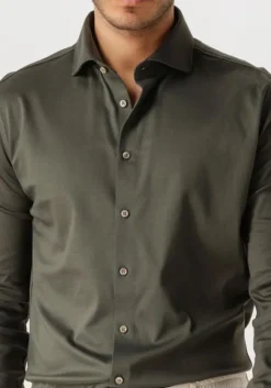 groene desoto luxury klassiek overhemd luxury hai 1/1