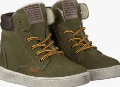 groene develab hoge sneakers 41855
