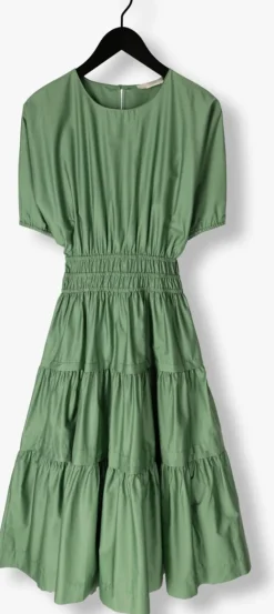 groene devotion midi jurk geraros