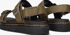 groene dr martens sandalen kyle k