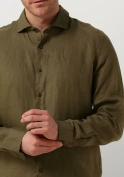 groene dstrezzed casual overhemd ds_jagger shirt