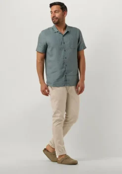 groene dstrezzed casual overhemd ds_colter resort shirt
