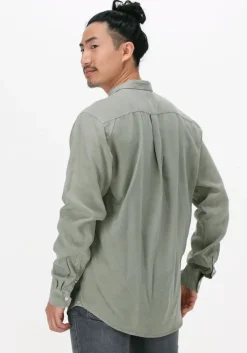 groene dstrezzed casual overhemd shirt button down tencel