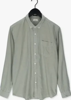 groene dstrezzed casual overhemd shirt button down tencel