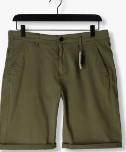 groene dstrezzed korte broek charlie shorts peach satin