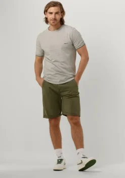 groene dstrezzed korte broek charlie shorts peach satin