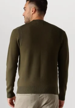 groene dstrezzed trui fell mock neck