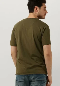 groene dstrezzed t-shirt stewart organic slub jersey