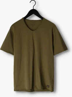 groene dstrezzed t-shirt stewart organic slub jersey