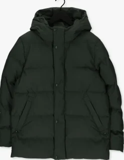 groene elvine gewatteerde jas bror