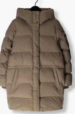 groene elvine gewatteerde jas vesper