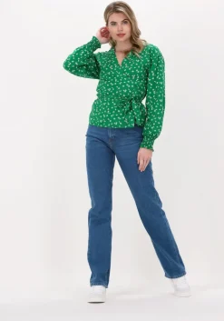 groene envii blouses enbjork ls top aop 6743