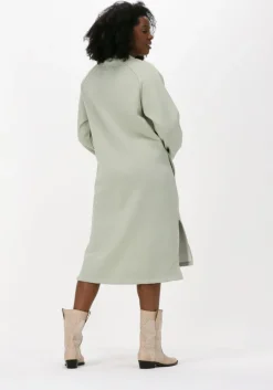 groene esmé studios midi jurk madeline oversized sweatdress