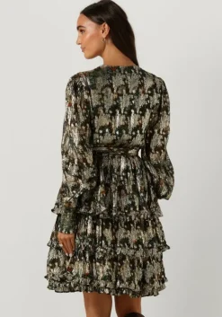 groene est'seven mini jurk est'city dress 1