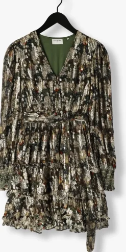 groene est'seven mini jurk est'city dress 1