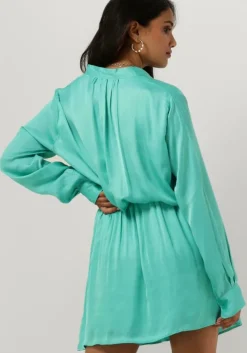 groene est'seven mini jurk est’journee dress bambu