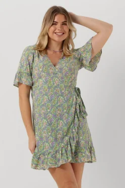 groene fabienne chapot mini jurk savina dress 132