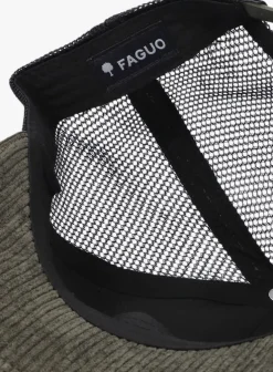 groene faguo pet trucker cap heads wool