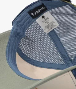 groene faguo pet trucker cap heads cotton