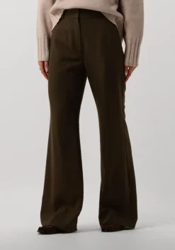 groene fiveunits flared broek olivia 085