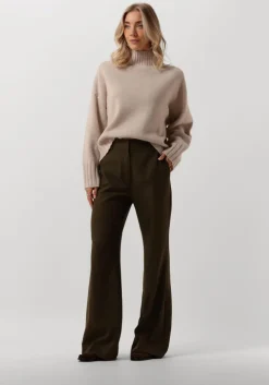 groene fiveunits flared broek olivia 085