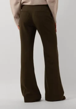 groene fiveunits flared broek olivia 085