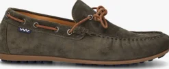 groene floris van bommel mocassins sfm-40009