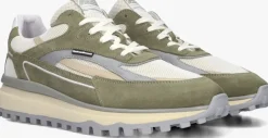 groene floris van bommel lage sneakers sfm-10172 de gripper
