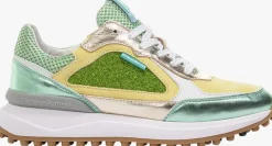 groene floris van bommel lage sneakers sfw-10107