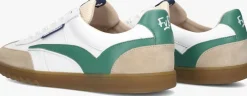 groene floris van bommel lage sneakers sfm-10224 de zaler
