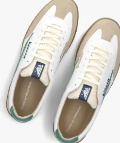 groene floris van bommel lage sneakers sfm-10224 de zaler