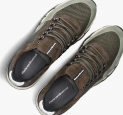 groene floris van bommel lage sneakers sfm-10135 de zager
