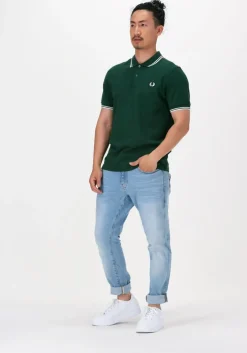 groene fred perry polo twin tipped fred perry shirt