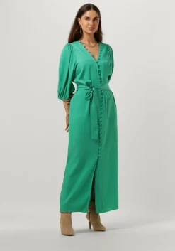 groene freebird maxi jurk wv-wash-satin-vis-23-1